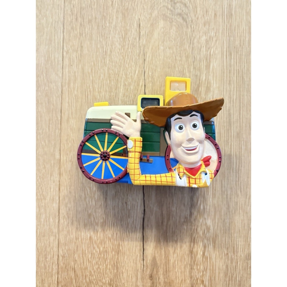 Vintage Disney Toy Story Woody Talking Flash Camera Works Great